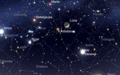 Cinque pianeti in parata stasera in cielo