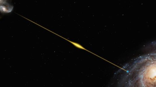 Astrofisica, rilevato il lampo radio veloce più distante (otto miliardi di anni luce)