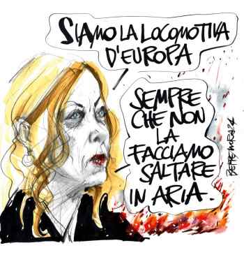 Vignetta del giorno rassegna stampa
