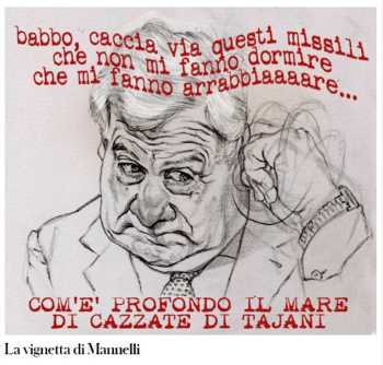 Vignetta del giorno rassegna stampa
