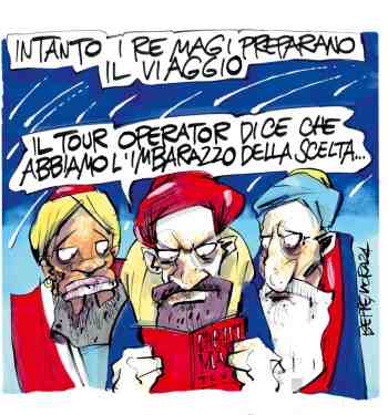 Vignetta del giorno rassegna stampa