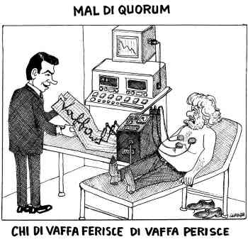 Vignetta del giorno rassegna stampa