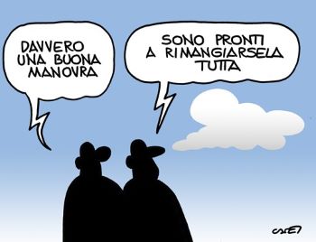 Vignetta del giorno rassegna stampa