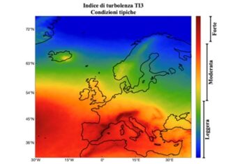 Cambiamenti climatici: aumenta la turbolenza aerea e i rischi nei cieli europei