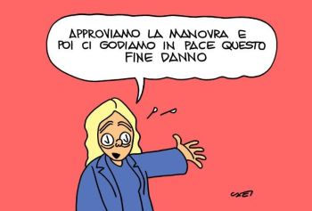 Vignetta del giorno rassegna stampa