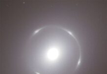 Euclide inizia col botto: scopre un anello di Einstein a 590 milioni di anni luce dalla Terra