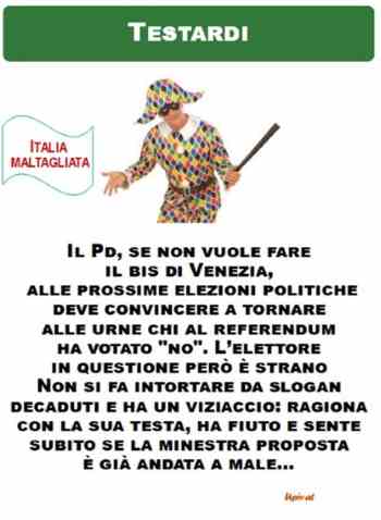Vignette del giorno rassegna stampa