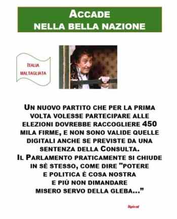 Vignette del giorno rassegna stampa